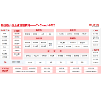 暢捷通小型企業(yè)ERP——T+cloud
